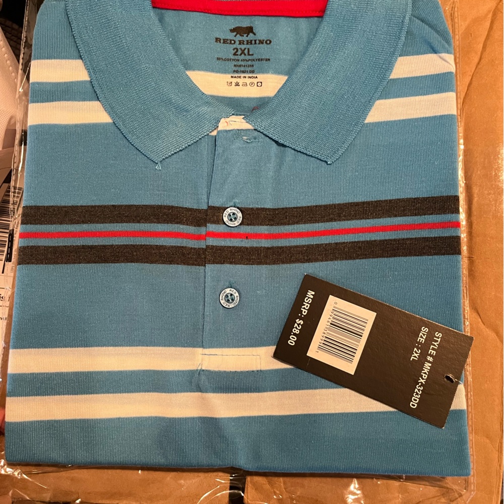 New 2XL men’s shirt